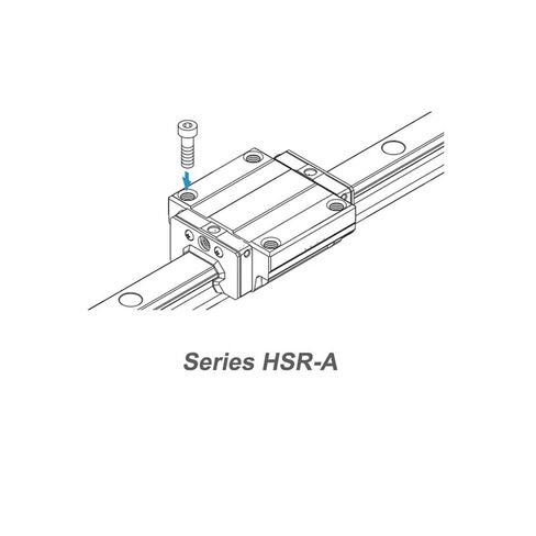 HSR25A Block HSR25A1UU HSR25A1SSC1(GK) HSA25A1SS HSR25A1SS GK Rail Slide Linear Guideway Carriage 1Pcs in Kuwait