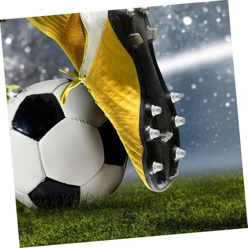 SHERCHPRY 10PCS Metal Soccer Cleat Studs Aluminum Replacement Spikes for Football Shoes 13mm Screws for Indoor and Outdoor Sports in Kuwait