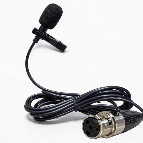 ميكروفون Lavalier بديل متوافق مع أجهزة Shure اللاسلكية Bodypacks - ميكروفون مكثف ذو طية صدر السترة مع موصل TA4F صغير ذو 4 سنون لأجهزة إرسال Shure Bodypacks للمغنين ومكبرات الصوت وفناني الأداء in Kuwait