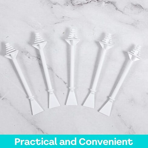 Nose Waxing Sticks, 100 Pcs, Plastic Nasal Cleaning Applicators | Painless Hair Removal, For Nostril Ear Eyebrow, Nose Hair Wax Sticks, Face Cleaning in Kuwait
