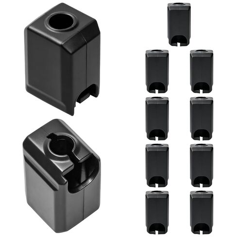 11 قطعة جورب سيليكون Hotend لـ Bambu Lab A1/A1 Mini ، غطاء كتلة سخان مقاوم للحرارة العالية فوهة ملحقات طابعة ثلاثية الأبعاد in Kuwait
