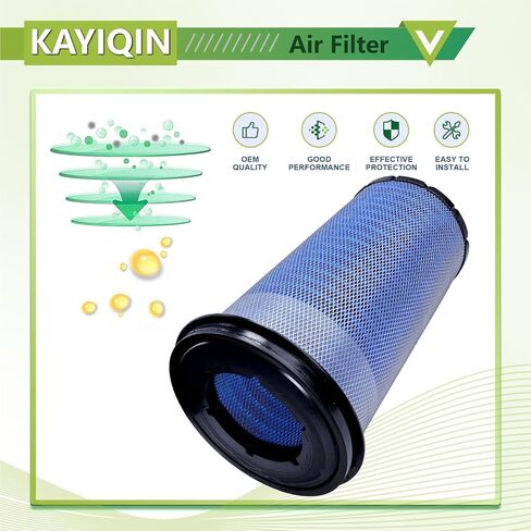 02250168-053 KAYIQIN Air Filter for 4500-7500 Air Compressor, Compatible with WS4508-7508 Type Replacement Part in Saudi Arabia
