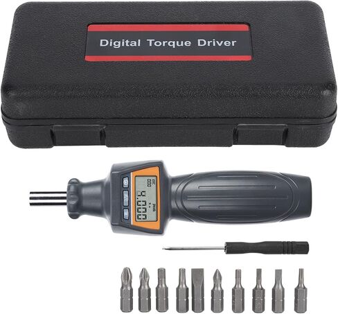 FTVOGUE Digital Torsion Driver Adjustable Screwdriver, Electronic Dynamometer Wrenches 0.4-4N.m for Tasks in Kuwait