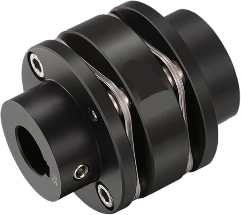 Flexible Coupler GMT-94-98 Steel Stepped Double Disc Coupling Keyway Series Shaft Coupler(35-38) in Kuwait