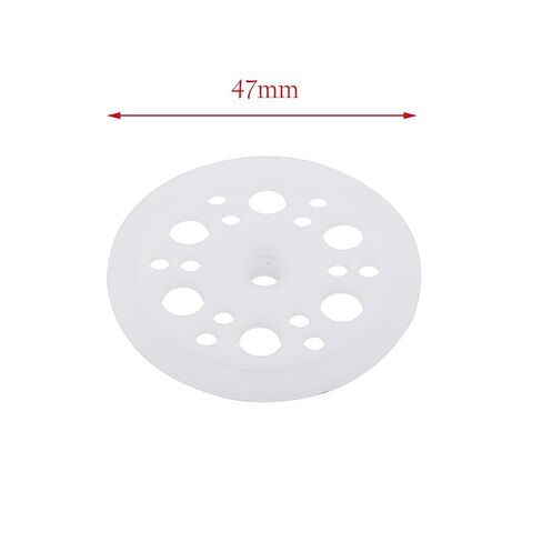ZYAMY 100PCS 1.77 Inch Round Plastic Washers 45mm Polypropylene Foam Board Fasteners for Rigid Foam Insulation Fixing Gypsum Ceiling Reinforcement Load Distribution Insulation Washers in Kuwait