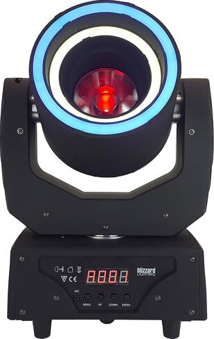 Blizzard Hypno Beam LED Light Moving Head with 60W 4-in-1 LED Ring Effects (123891) in Kuwait