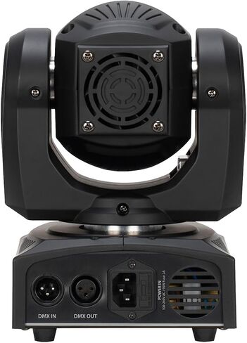 Audiosavings Bundle: (4) American DJ Eliminator Stinger Spot 30 Moving Head Spot Light Bundle with (1) Rockville ROCKFORCE 192-Ch Controller + (4) RDX3M25 Cables + (1) R720L Fog Machine (10 Item) in Kuwait