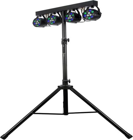 Audiosaving Bundle: (2) Eliminator Mini Par Bar Lighting System with 4X LED Par Lights+Stand+Remote+Bag (2 Items) in Kuwait