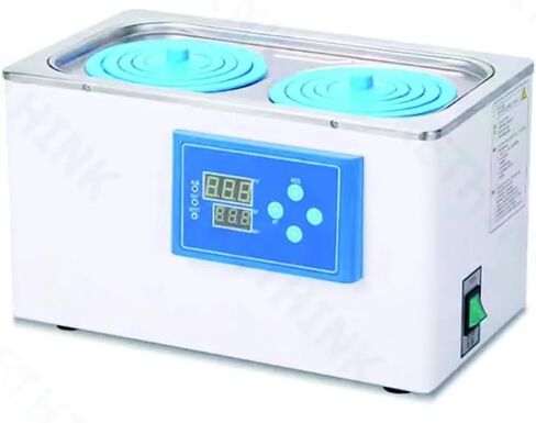 Water Bath Heater, Laboratory Use 2 Holes 6 Liter Thermostatic Water Bath Machines in Kuwait