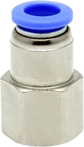 10Pcs/lot PCF1/4-01 PCF5/16-02 PCF3/8-02 PCF1/2-04 Pneumatic Connectors Female Straight One-Touch Quick Release Fitting(PCF 1I4-01) in Saudi Arabia