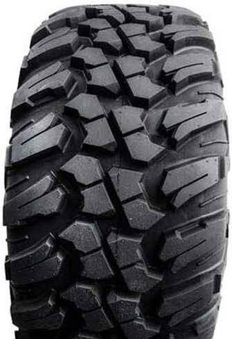 Four 30x10-14 Tusk TERRABITE 8-Ply Radial UTV Tires on Tusk TETON Beadlock Wheels-Compatible For CAN-AM MAVERICK DEFENDER COMMANDER-Includes Lug Nuts (5+2 Wheel Offset,Smoke) in Saudi Arabia