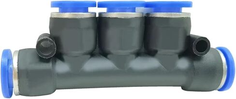 تركيبات هوائية 50-100 قطعة PK 4 مم 5 اتجاهات دفع في موصل مشترك سريع PK4/PK6/PK8/PK10/PK12(PK8 (100 قطعة)) in Kuwait
