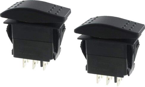 مفاتيح الروك DP (ON) إيقاف (ON) 20A 12V مختومة غير مريضة (حزمة من 2) in Kuwait