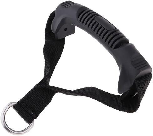 Fitness Pull Rope Clamp PVC Gym Resistor Band Processing Powerful Webbed D-circle in Kuwait