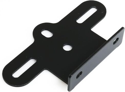 Bicycle Rear Frame Reflector Black Aluminium Alloy L Shaped Mounting Plate with Screws Washers and Spanner Suitable for Mountain Bike in Kuwait