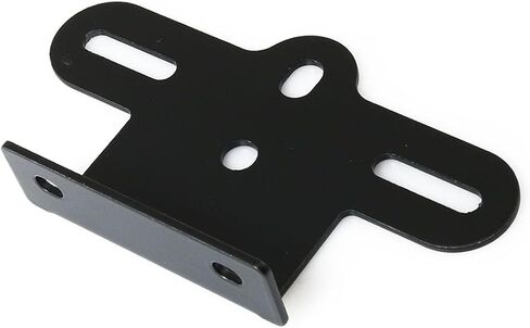 Bicycle Rear Frame Reflector Black Aluminium Alloy L Shaped Mounting Plate with Screws Washers and Spanner Suitable for Mountain Bike in Kuwait
