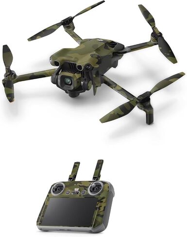 Glossy Glitter Drone Skin Compatible with DJI Mini 5 Pro - Solid Burgundy - Premium 3M Vinyl Protective Wrap Decal Cover - Easy to Apply | Crafted in the USA by MightySkins in Kuwait