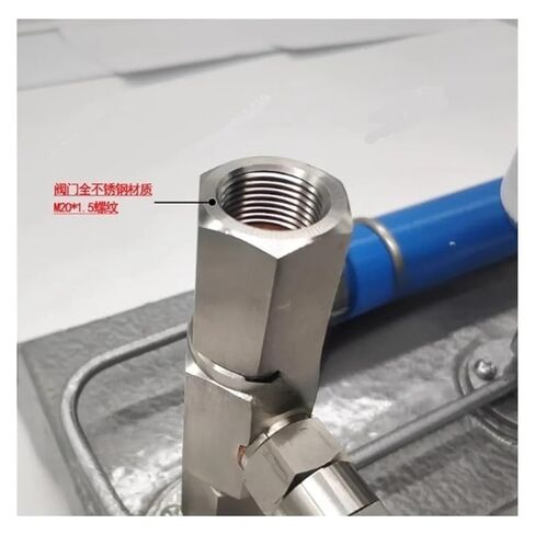 جدول معايرة الضغط دليل هيدروليكي YW-60 600 قوي ومضخة اختبار الضغط معاير قياس الضغط (0-60MPa) in Saudi Arabia
