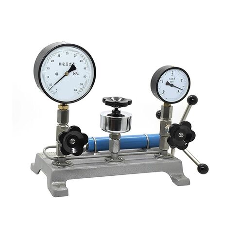 Pressure Calibration Table Manual Hydraulic -0.082-6MPa Industrial Stress Testing Calibration Pump Pressure Gauge calibrator Pressure Source in Kuwait