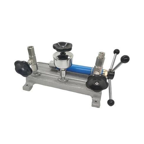 جدول معايرة الضغط، هيدروليكي يدوي YW-60 600Bar، جهاز معايرة قياس الضغط القوي والمتين Te-st Pu-mp (0-60MPa) in Kuwait