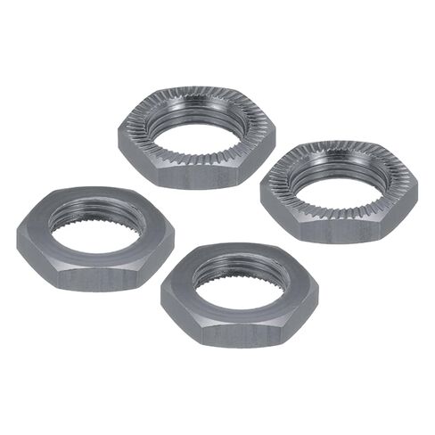MECCANIXITY ألومنيوم 17 مم RC عجلة الجوز الموضوع M12x1.0mm صواميل عجلة سداسية RC صامولة عجلة RC لشاحنات السيارات طراز 1/8 RC على الطرق الوعرة قطع غيار السيارات المطورة حزمة من 4 (أرجواني) in Kuwait
