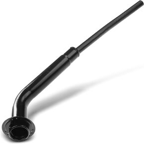 A-Premium Fuel Tank Filler Neck Pipe Hose Compatible with Ford F-150/F-250 1990-1996, F-350 1990-1997, F-250 HD 1997, Gas, with Single Rear Wheel, Replace# E7TZ9034B