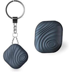 Nutale ColorTag Key Finder, Bluetooth Tracker Item Locator with Key Chain for Keys Pet Wallets or Backpacks and Tablets, Batteries Include (1Pack, Blue)