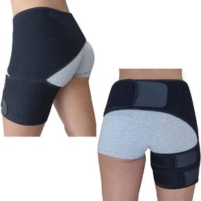 Amelia's Crafts Brace for Sciatica Pain Relief Compression Support Wrap for Sciatic Nerve Pulled Thigh Hip Strain Injury for Men Women in Saudi Arabia
