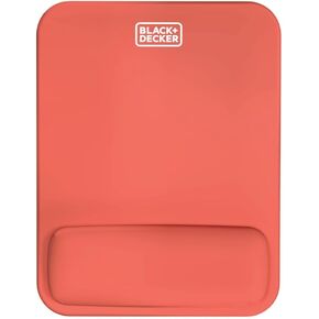 BLACK+DECKER Ergonomic Mouse Pad Wrist Support - Comfortable Mouse Pad Wrist Rest - Wrist Relief Gel Mousepad - Non-Slip Base Aesthetic Mousepad for Gaming, Home, Office - Perfect for Computer, Laptop
