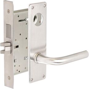 CORBINRUSSWIN ML2065-RWN-626-LC 626 Satin Chrome, Lever RWN Regis, Dormitory/Exit, Steel; Stainless Steel; Brass in Kuwait