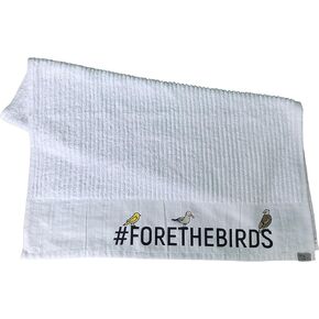 Fore The Birds Caddie Towel