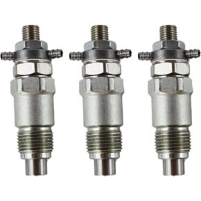 3pcs New Fuel Injectors Injector Nozzle Assy 15271-53020 70000-65209 Fits for Kubota D750 D850 D950 D1302 D1402 V1702 V1902 Diesel Engine Fuel Injectors Automotive Replacement Part Sets
