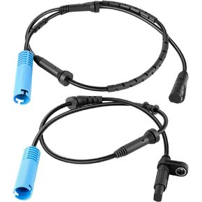 OCPTY ABS Sensor, Front/Rear Left/Right Wheel Speed Sensors Fit for Mini Cooper R50 R52 R53 2002 2003 2004 2005 2006 2007 2008 ALS2383 ALS2561,Pack of 2