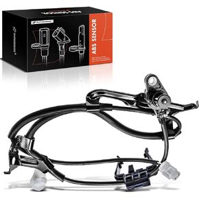 A-Premium ABS Wheel Speed Sensor Compatible with Lexus & Toyota Models - ES300 2002-2003, ES330 2004-2006, Camry 2002-2006, Solara 2004-2008 - Front Right Passenger Side, Replace# 8954206010