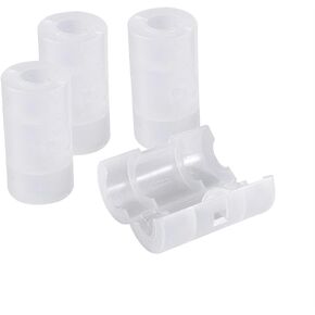 4 Pcs AA to Size C Battery Adapters Case,AA to Size C Battery Converter Switcher,C Size Battery Box for Rechargeable Battery (Batteries are not included) in Saudi Arabia