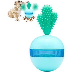 LALAAI Dog Treat Dispensing Ball,Food/Treat Ball,Dog Treat Dispenser Toy (Blue)