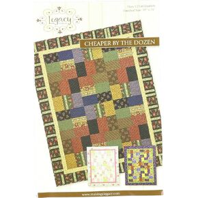 Legacy Patterns Cheaper by The Dozen Quilt Pattern