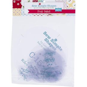 Lori Holt Sew Cherry Fruit Salad Template by Lori Holt of Bee in my Bonnet ST-4814