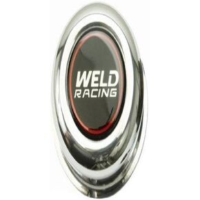 Weld Racing P605-5073 Polished 3.16" OD x 2.20" Tall Push Thru 5-Lug Replacement Right Center Cap