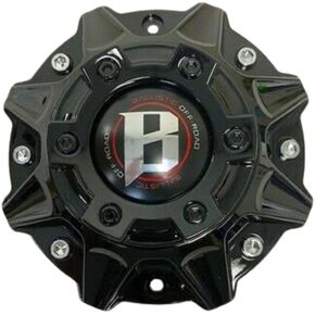 Ballistic 845 Morax LG1208-33 SGD0010 Gloss Black Wheel Center Cap WXORGB