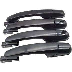 Lcyolada Set of 4 Exterior Door Handles Compatible with Hyundai Tucson 2005 2006 2007 2008 2009, Front and Rear Side Replaces# 82650-2E000 82660-2E000