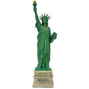 Statue of Liberty Statue Sculpture from New York City Liberty Island Collection Souvenirs (8.25 Inches Tall)