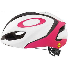 Oakley ARO5 Men's MTB Cycling Helmet - White/Rubine Red/Large