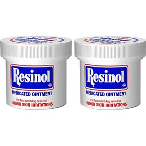 Resinol Medicated Ointment 3.3oz Ointment (Pack of 2)