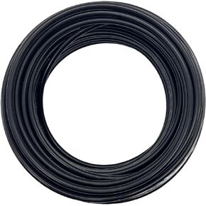 3/8" OD x 32.8 FT 10 Meter Black SAE J844 Polyamide 12 Nylon Air Brake Tubing DOT Approved | Pneumatic Nylon Air Line Hose for Air Brake System