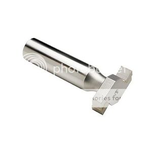 5/8" Diameter x 1/8" Wide Carbide Tipped Keyseat Cutter for Aluminum, American Standard # 405