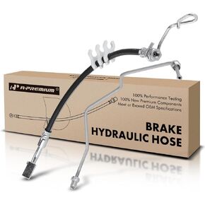 A-Premium Rear Driver Brake Hydraulic Hose Compatible with Select Ram Models - 1500 2014 2015 2016 2017 - Replace# 68211363AB