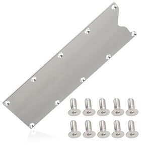 LS Gen 3 Valley Pan Gasket Cover Plate Billet Aluminum Low Profile Compatible with LSX LS1 LM7 LR4 LQ4 LS6 L59 LQ9 LM4 L33