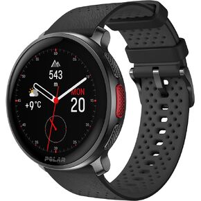 Polar Vantage V3, Sport Watch with GPS, Heart Rate Monitor, and Extended Battery Life, Smart Watch for Men and Women, Offline Maps, Running, Triathlon Watch, Black