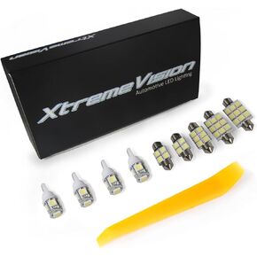 XtremeVision Interior LED for Honda CR-V 2013-2015 (8 Pieces) Cool White Interior LED Kit + Installation Tool